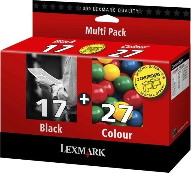 Produktbild Lexmark 80D2952, farbig mit schwarz (BK)