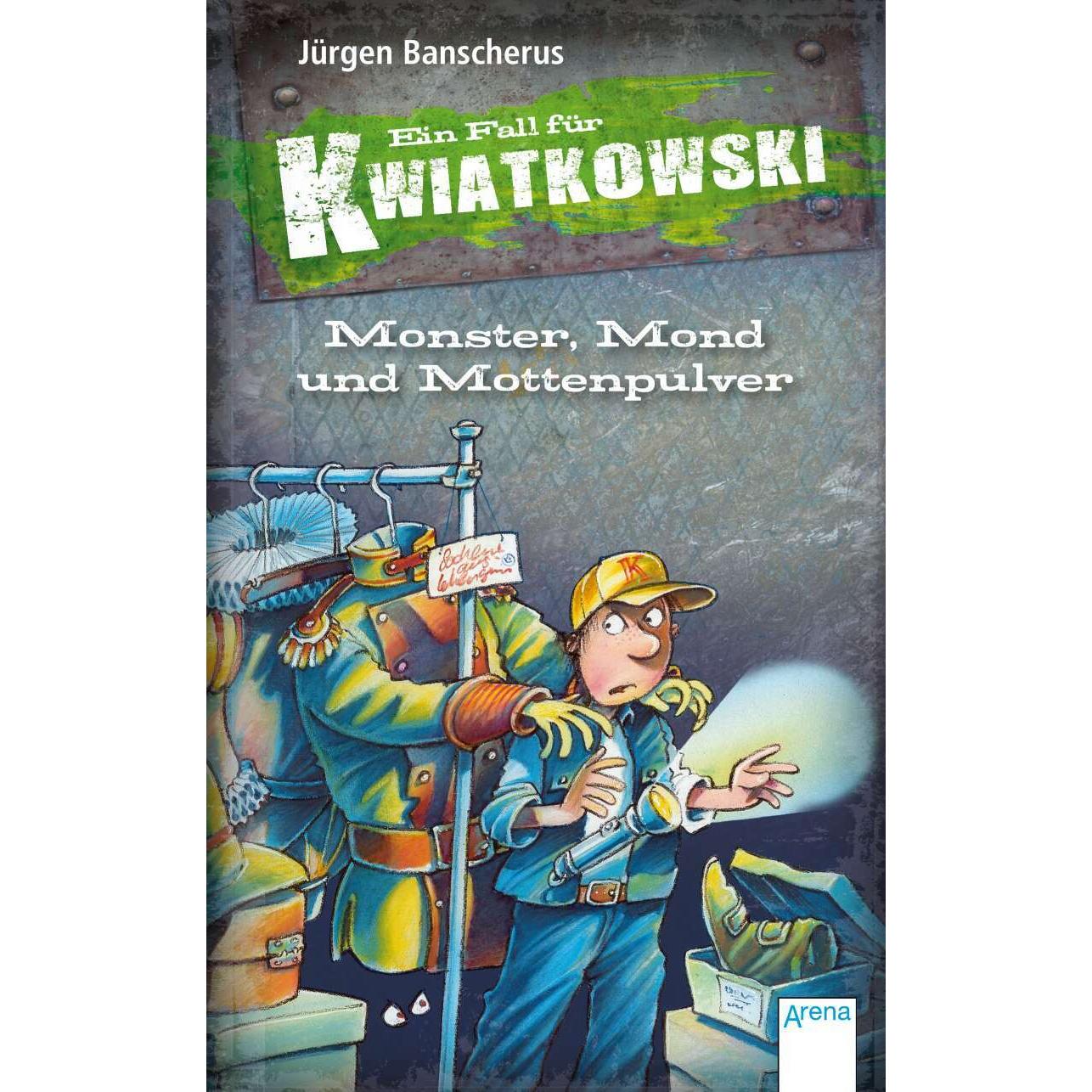 Kwiatkowski Monster Mond und Mottenpulver, Kinderbücher von Jürgen Banscherus, Ralf Butschkow