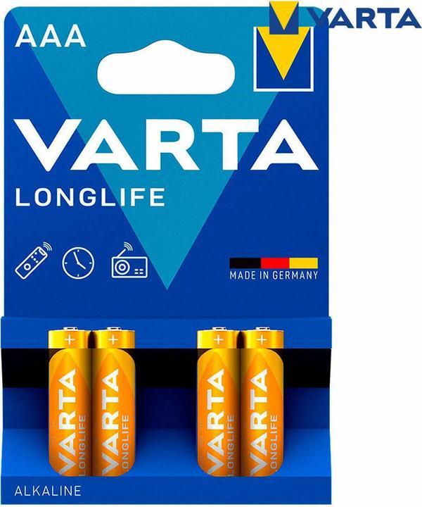 Produktbild Varta Longlife (4 Stk., AAA, 1200 mAh)