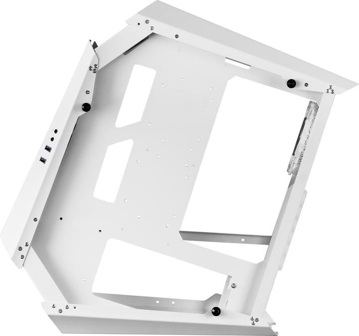 Actual product image Mars Gaming Boitier Moyen Tour Atx Mc51 RGB Avec Panneaux Vitrés (Blanc) (ATX, Mini-ITX, mATX)