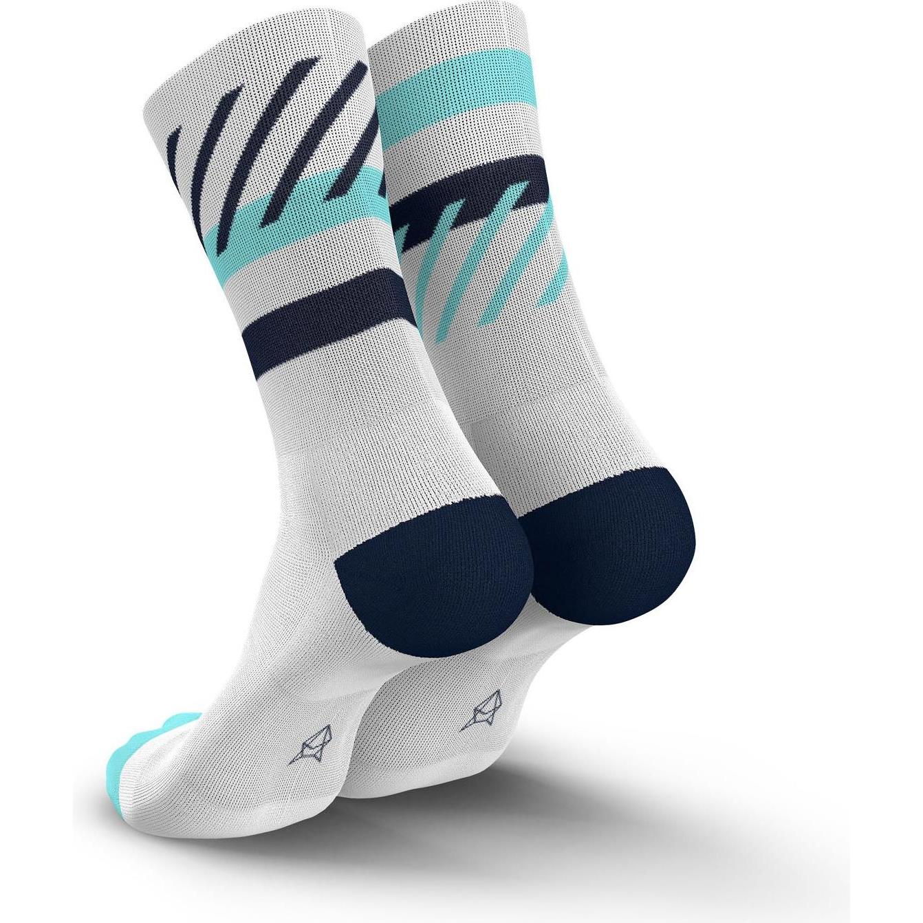 Thumbnail - Incylence, Unisex, Sportsocken, Running Disrupts (35 - 38), Blau, Weiss