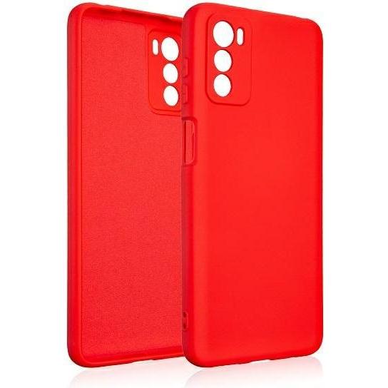 Beline Custodia in silicone Motorola Moto G42 czerwony /rosso (Motorola Moto G42), Cover smartphone, Rosso