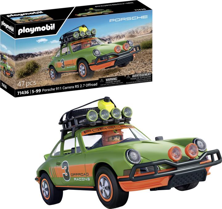 Produktbild Playmobil Porsche 911 Carrera RS 2.7 Offroad (71436, Playmobil Porsche)