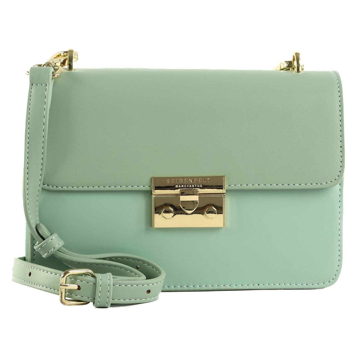 Seidenfelt, Damen, Handtasche, Pitea Crossbody Bag, Grün, Gold