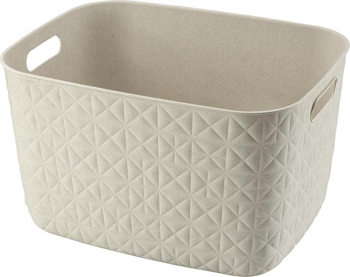 GCS Curver Softex Aufbewahr.skorb Gross 19L Kreide Weiss