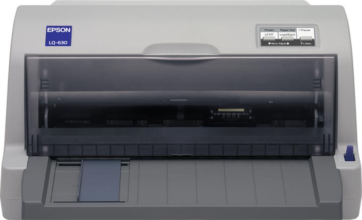 Productafbeelding Epson LQ-630 A4 USB PAR 24 Dot matrix printer 20cpi 32KB 57 dBA z/w (Naald, Zwart-wit)