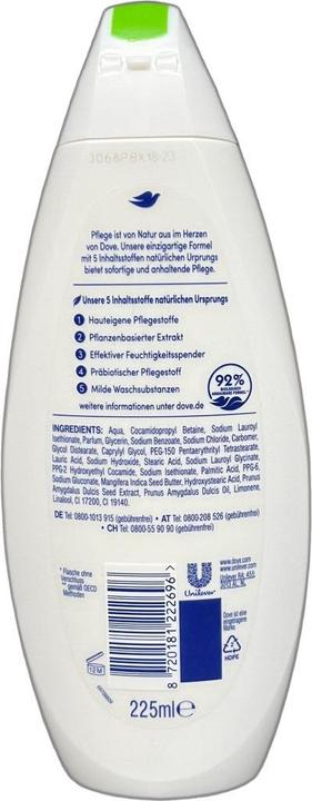 Image du produit Dove Care by Nature (225 ml)