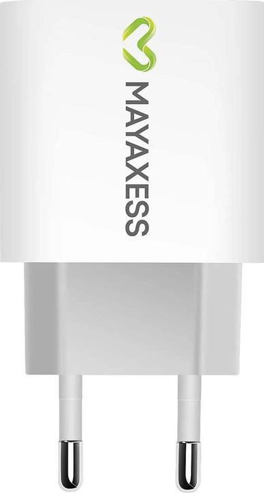 Actual product image Mayaxess Schnellladegerät USB-C 20W für iPhone (20 W, 1 portion)