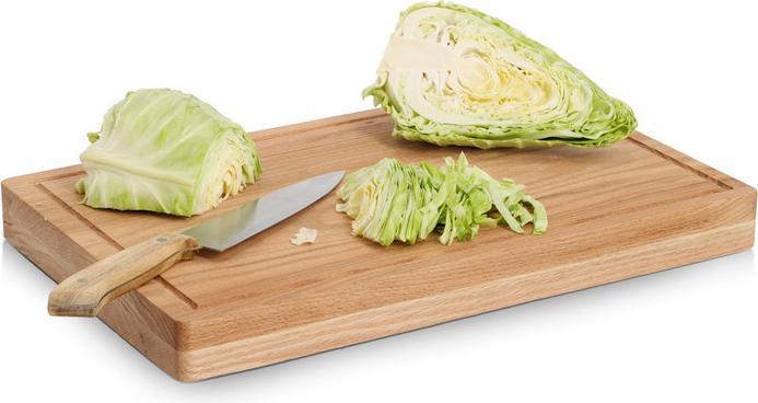 Image du produit Zeller Present Planche à découper chêne 48x31x4.5 cm