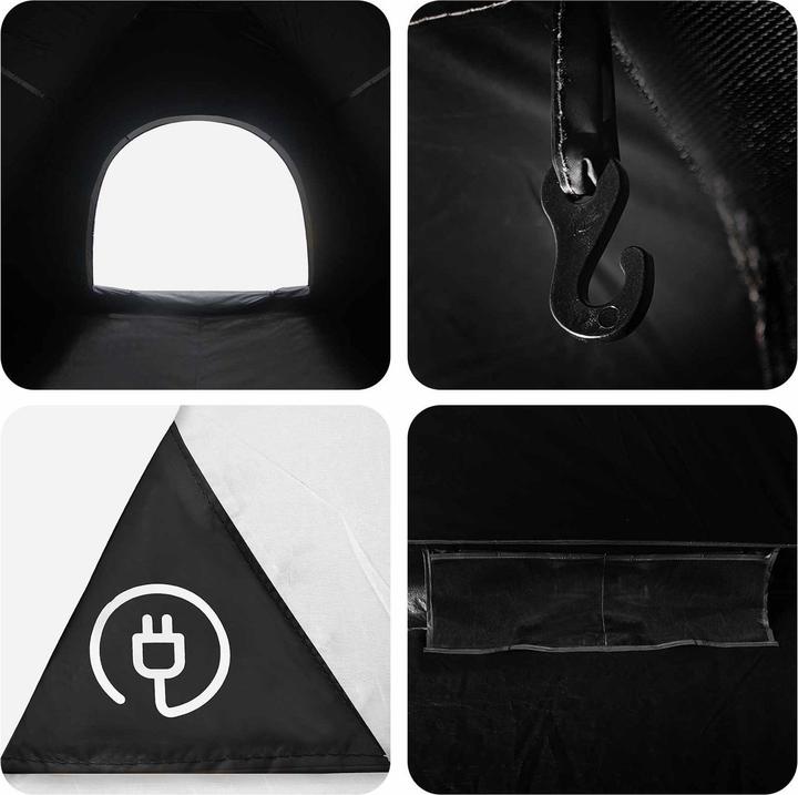 Produktbild vidaXL Campingzelt (3.80 kg, 4 Personen)