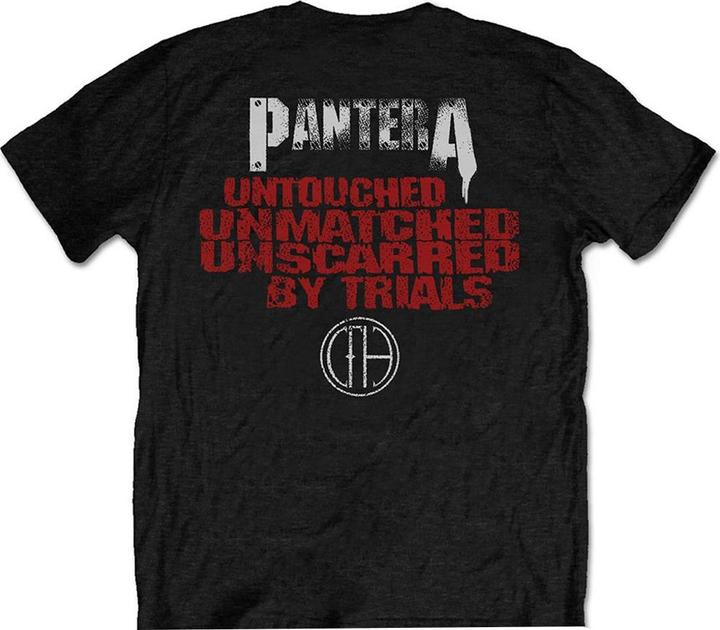 Produktbild Pantera Horned Skull TShirt Rückseitiger Aufdruck (L)