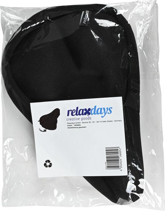 Actual product image Relaxdays Gel Bike Seat Cover