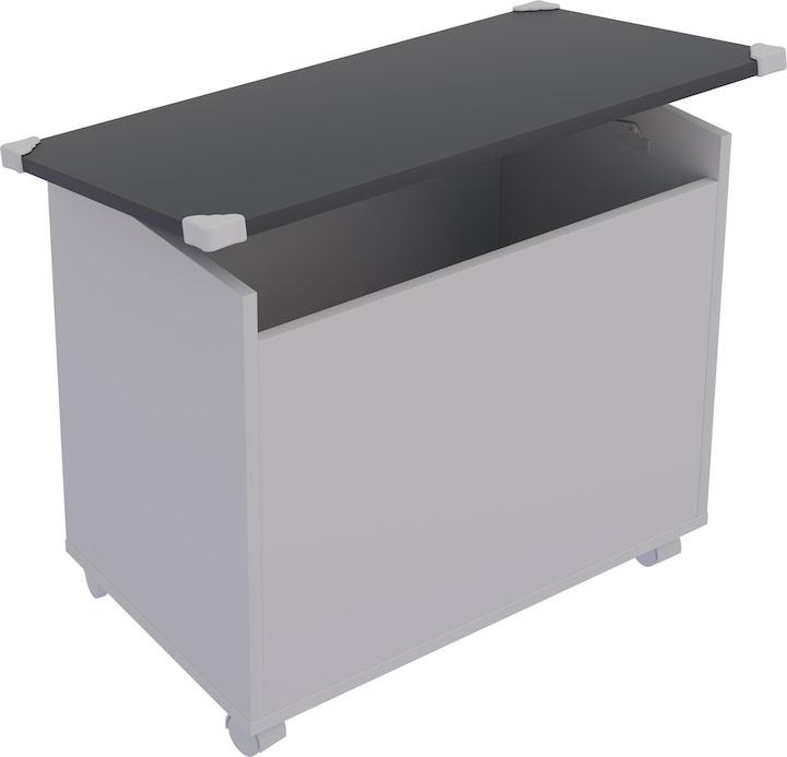 Produktbild VCM Holz Sitztruhe Sitzbank Truhe Bosula M (68 cm)