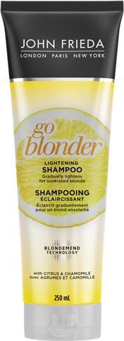 Actual product image John Frieda Sheer Blonde Go Blonder (250 ml, Liquid shampoo)