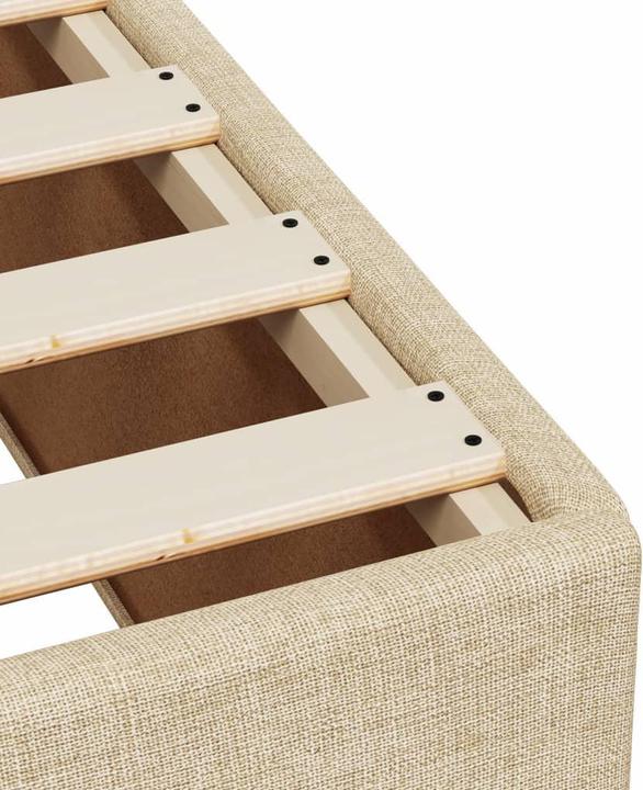 Produktbild VidaXL Bo x springbett mit Matratze 100 x 200 cm Stoff (100 x 200 cm)