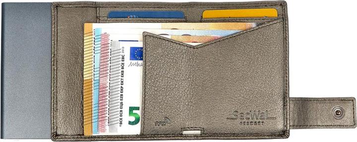 Actual product image SecWal Kreditkartenetui Geldbörse RFID Leder 9,5 cm