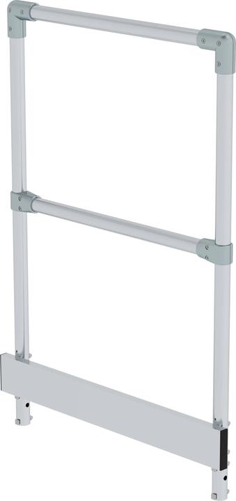 kaiserkraft Railing at front for mobile work platform at front 800 mm
