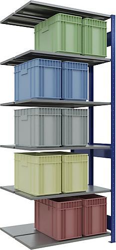 Actual product image eurokraft pro Boltless shelving, double row
