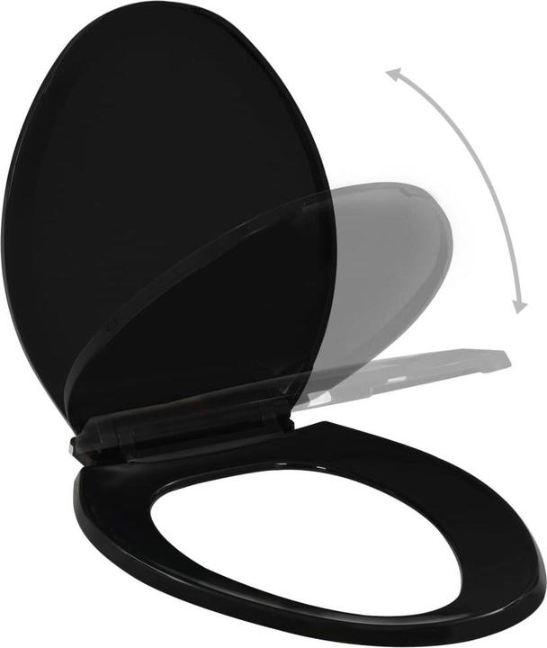 Produktbild vidaXL Toilettendeckel mit Absenkautomatik