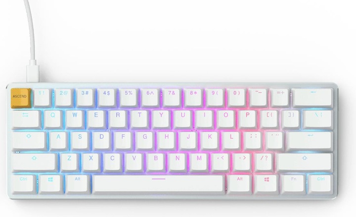 Produktbild Glorious PC Gaming Race White Ice (US, Kabelgebunden)