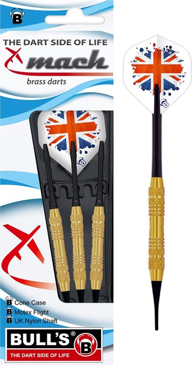 Actual product image Bull's Mach Soft Dart (18 g)