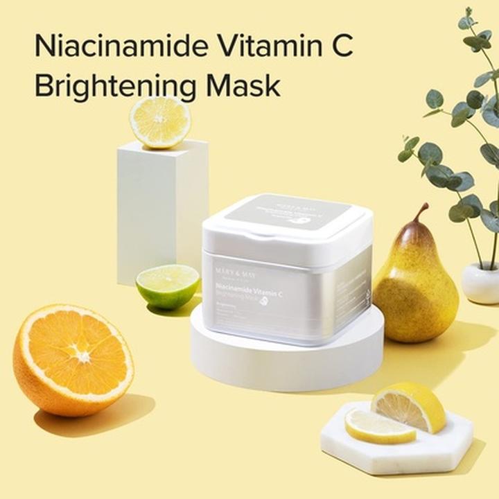 Actual product image Mary&May MARY & MAY - Brightening mask with niacinamide and vitamin C (400 ml)
