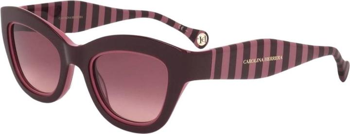 Actual product image Carolina Herrera Womens Sunglasses Burgundy