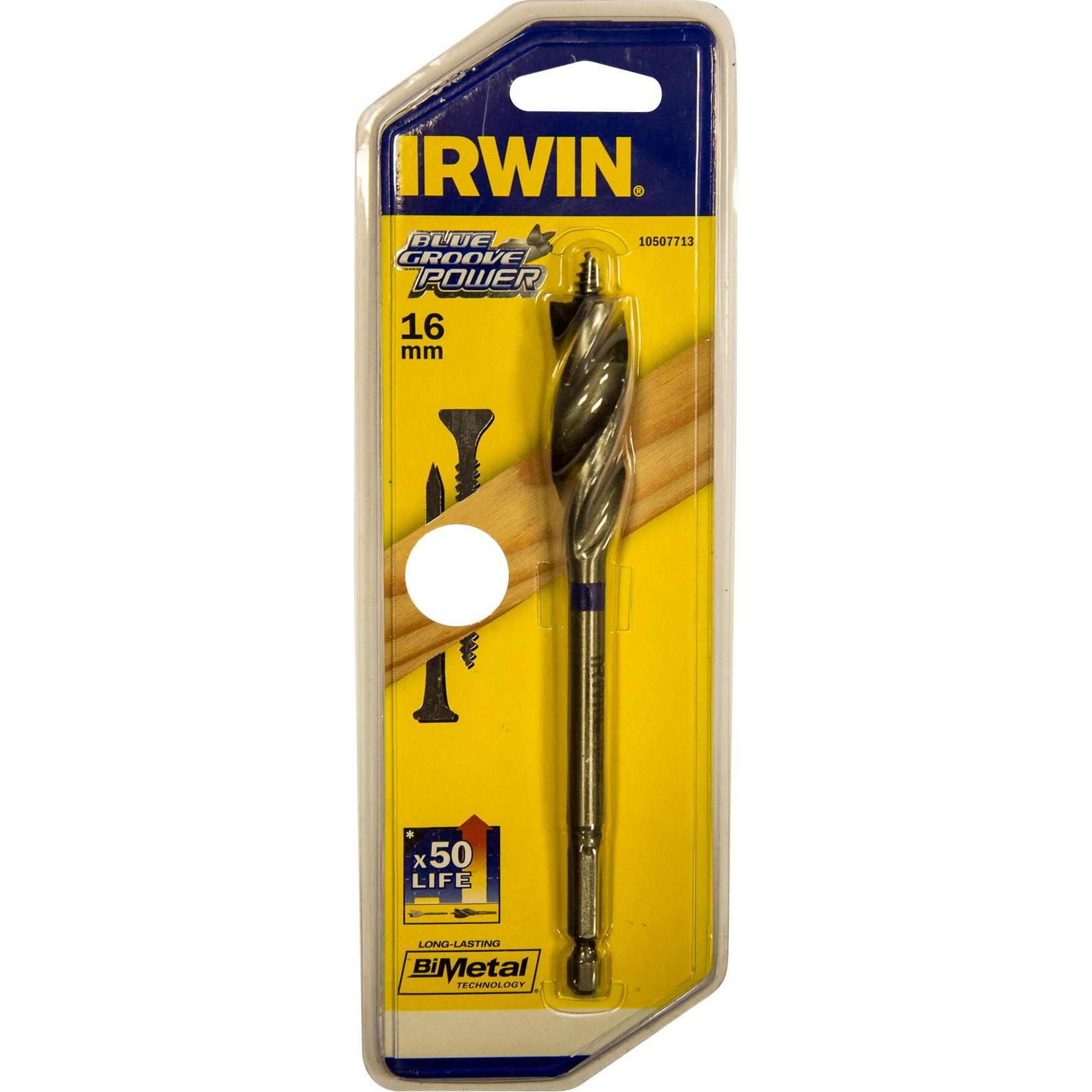 Thumbnail - Irwin, Bohrereinsatz, Holzspiralbohrer (16 Millimeter)