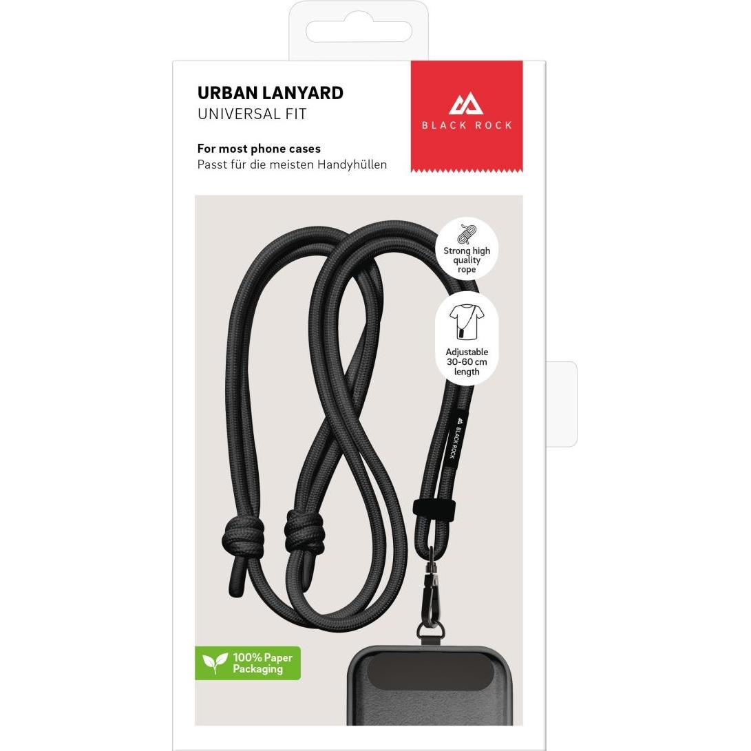 Thumbnail - Black Rock „Universal Lanyard“ für Smartphones, Schwarz, Weiteres Smartphone Zubehör, Schwarz