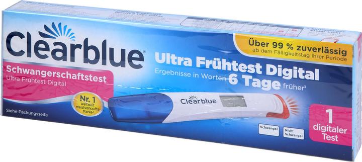 Produktbild Clearblue Schwangerschaftstest Ultra Frühtest Dig, 1 St. Test (1 x)