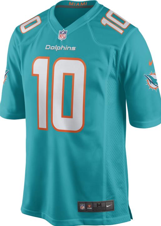 Produktbild Nike Miami Dolphins Home Game Jersey Hill 10 L (10XL)