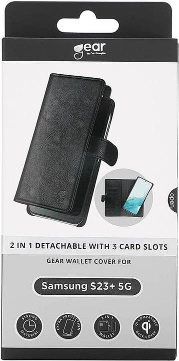 Produktbild Carl GEAR 2in1 Wallet 3 card (Apple iPhone X, Apple iPhone XS, Samsung Galaxy A23 5G)