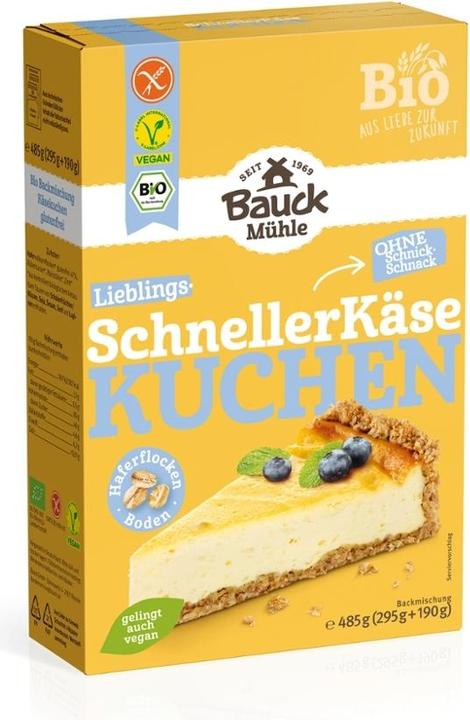 Immagine prodotto Bauckhof Miscela di cottura rapida per cheesecake bio (485 g)