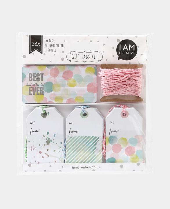 Produktbild I Am Creative Geschenkanhänger Set 36-teilig (36x)