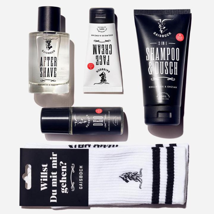 Produktbild Gaisbock Geschenkset #1 (Körperpflegeset, Gesichtspflege Set, Haarpflege Set, Bartpflege Set)