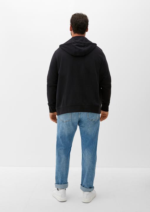 Immagine prodotto S.Oliver Giacca Uomo Felpa Manica Lunga con Cappuccio Tasca Cerniera | 1 pezzo (4XL)