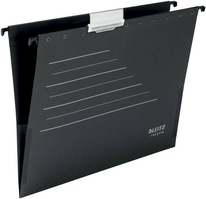 Immagine prodotto Leitz Sacchetti sospesi ALPHA® recycle 1922 nero (A4, 10x)