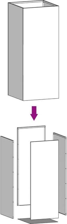 Image du produit vidaXL Pflanzkübel 52x48x75 cm Cortenstahl,Farbe: Rostig,Material