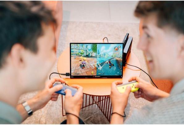 Immagine prodotto Verbatim Monitor portatile WUXGA touch da 13,3" ALU con power bank da 5000mAh (1920 x 1200 pixel, 13.30")