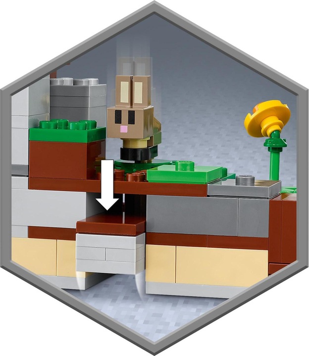 Image du produit LEGO Le ranch aux lapins (21181, LEGO Minecraft)