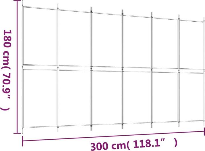 Image du produit vidaXL Raumteiler