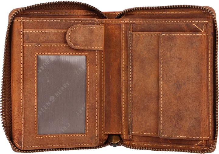 Immagine prodotto Greenburry Portafoglio vintage con segno della stella in pelle 10 cm