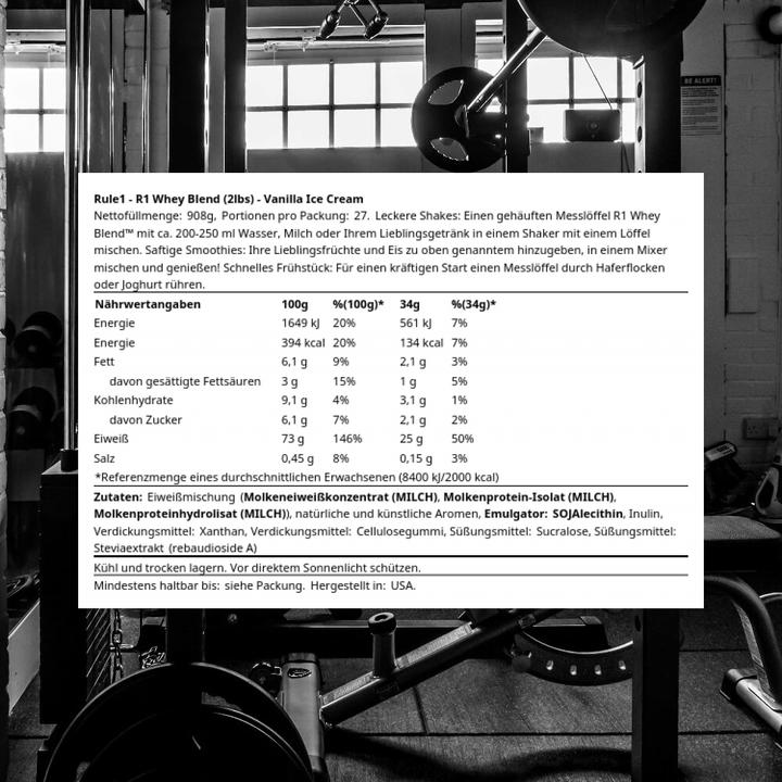 Produktbild Rule 1 R1 Whey Blend (908 g)