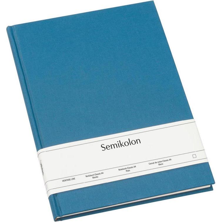 Semikolon, Heft + Block, Classic (A4, Blanko, Harter Einband)