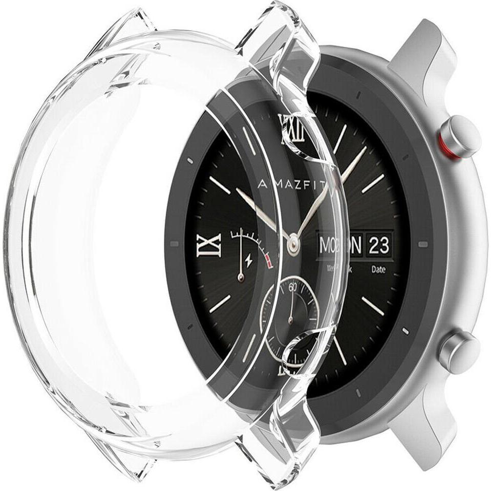 Strap-it TPU-Hülle (Silikon), Uhrenarmband, Transparent