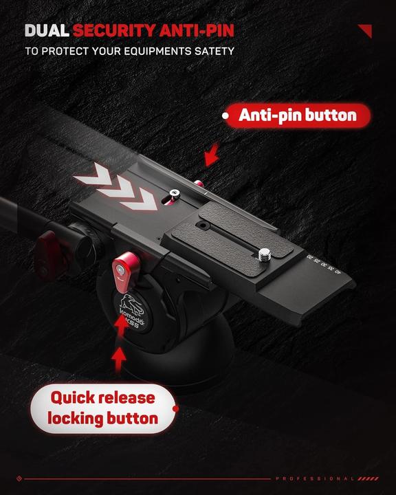 Produktbild iFootage Komodo K5S Fluid Head (Videokopf)