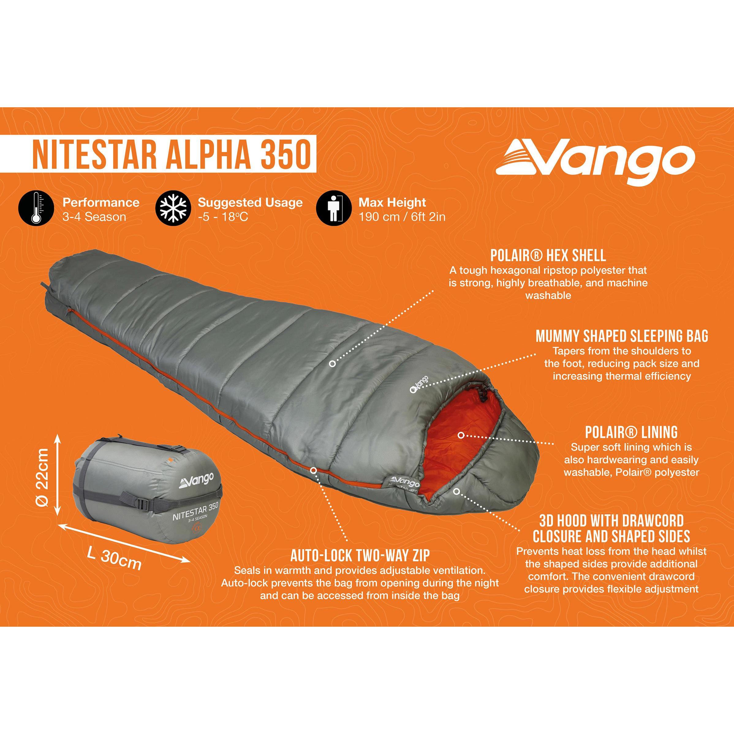 Thumbnail - Vango, Schlafsack, (201 cm)
