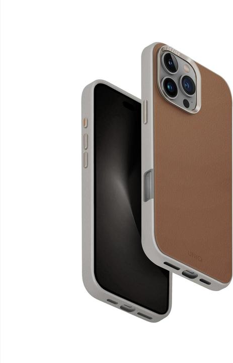 Immagine prodotto Uniq Lyden DS iPhone 16 Pro 6.3" Custodia di ricarica Magclick Caramello/Caramello-Ivory (Apple iPhone 16 Pro)