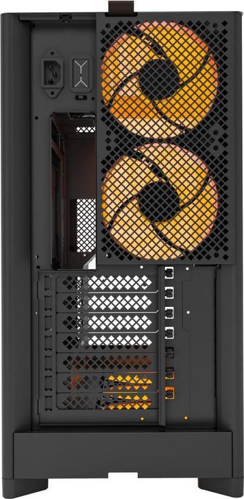 Produktbild Montech HS02 PRO, ATX Mid-Tower PC-Gehäuse, Gaming-PC, High-Airflow, reversibles Layout, stabile geb (ATX, mATX, Mini-ITX)