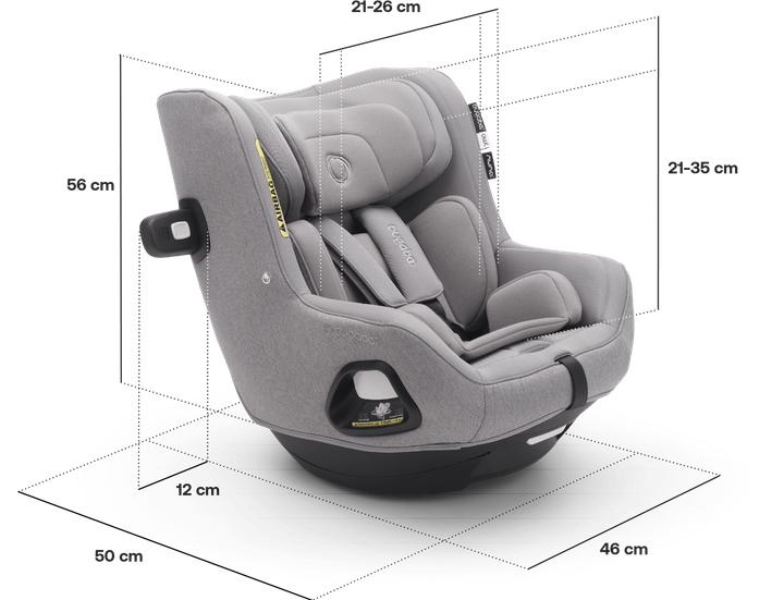 Actual product image Bugaboo Owl by Nuna (Baby car seat, ECE R129/i-Size Standard)